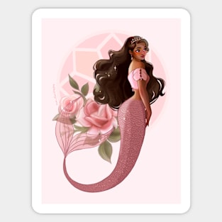 Rose Mermaid Sticker